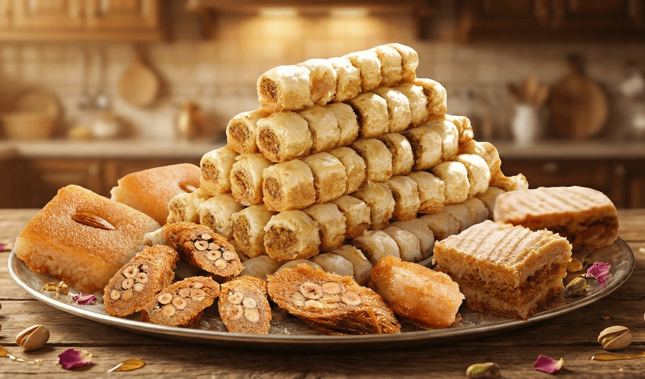 Abu Talaat oriental sweets hero image